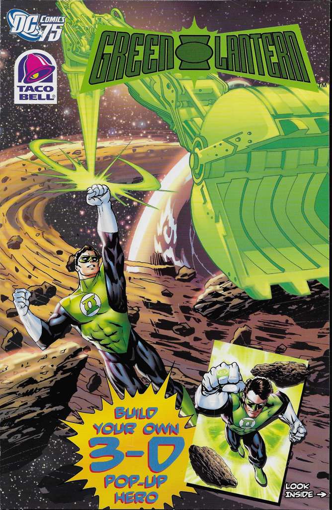 DC Super Heroes: Taco Bell Poster Book: Green Lantern