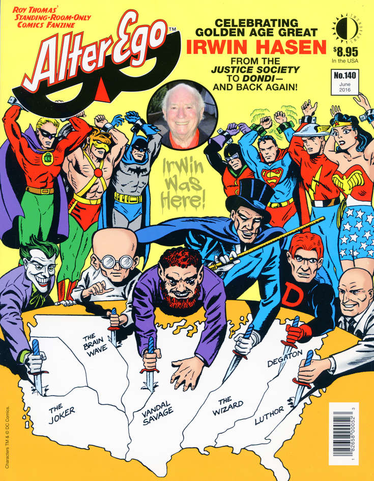 Alter Ego (TwoMorrows) #140