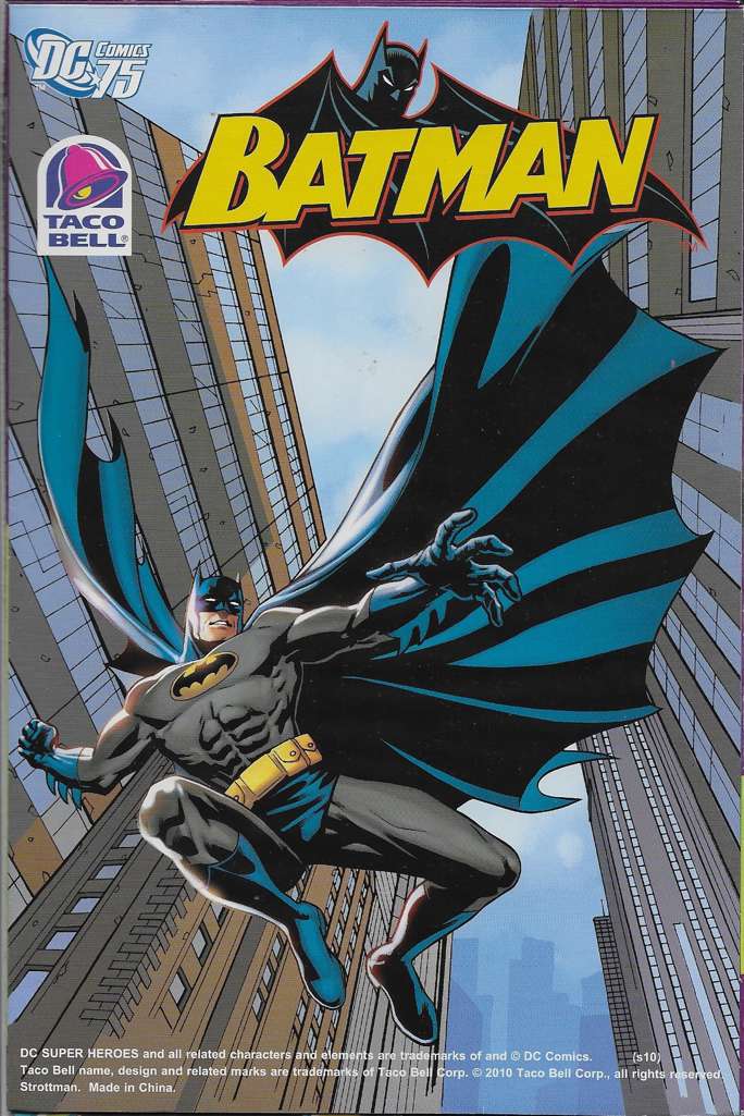 DC Super Heroes: Taco Bell Poster Book: Batman