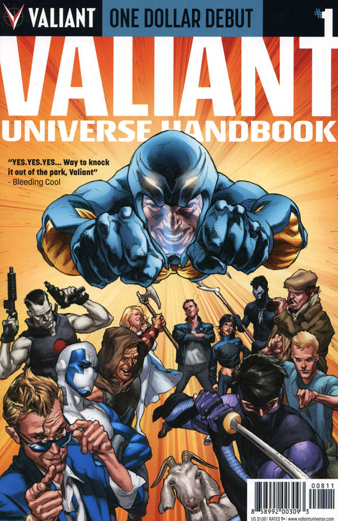 Valiant Universe Handbook FCBD #2014  - 2nd printing