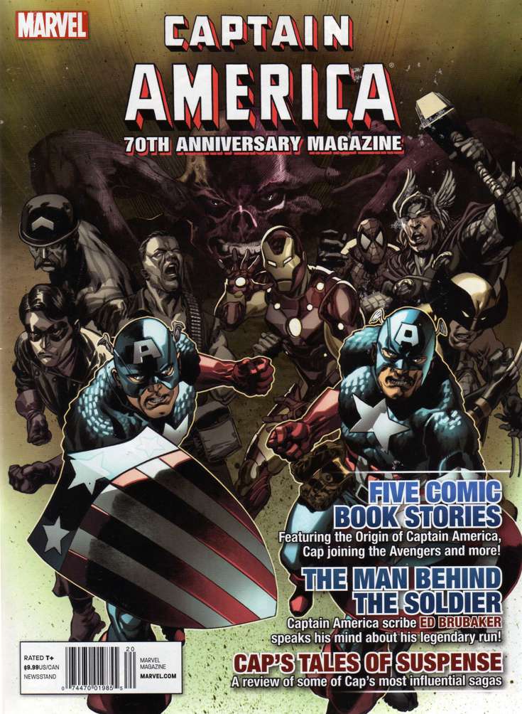 Captain America 70th Anniversary Magazine #1 Variation B