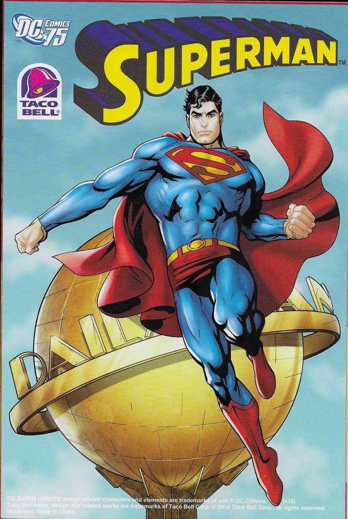 DC Super Heroes: Taco Bell Poster Book: Superman