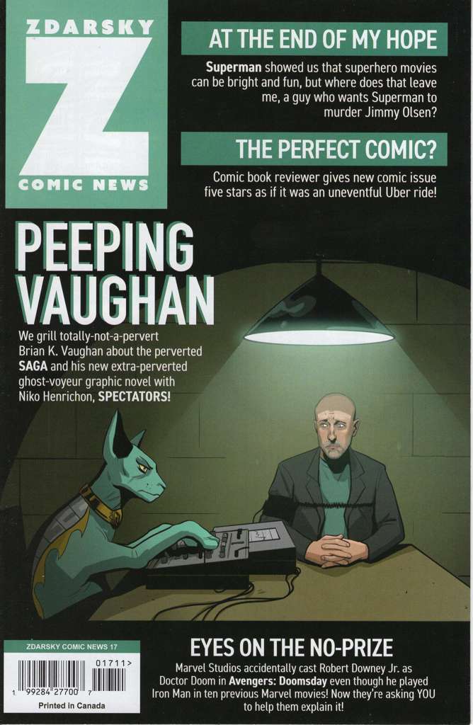 Zdarsky Comic News #17