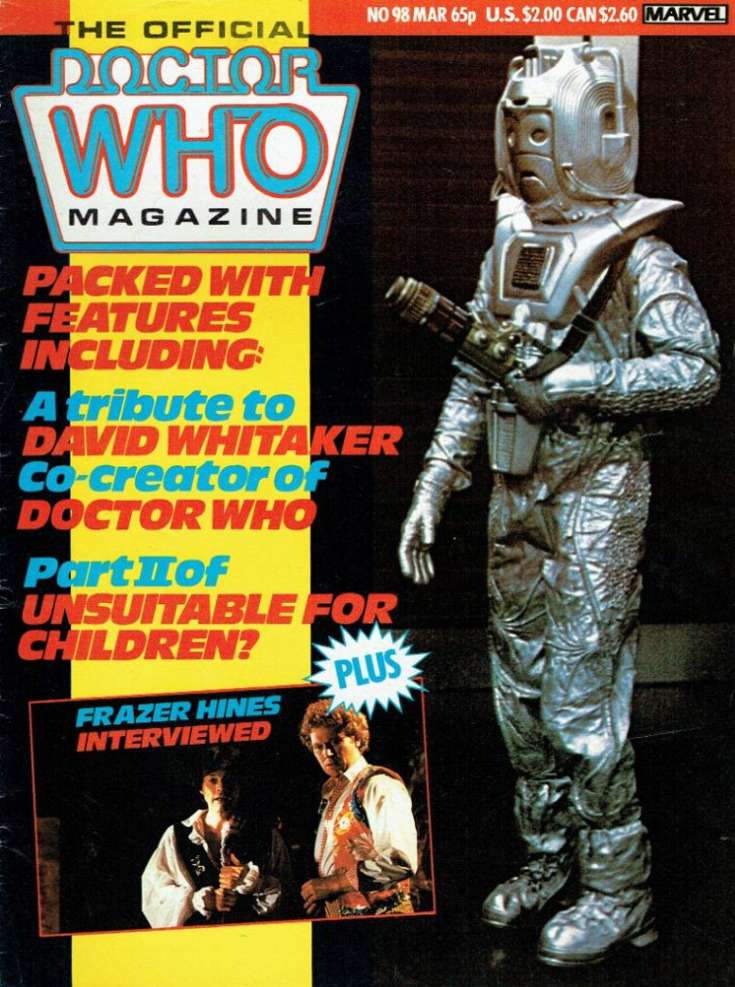 Doctor Who Magazine #98