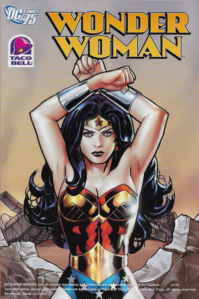 DC Super Heroes: Taco Bell Poster Book: Wonder Woman