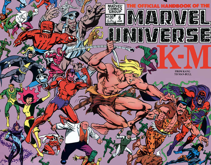 Official Handbook of the Marvel Universe (Vol. 1) #6