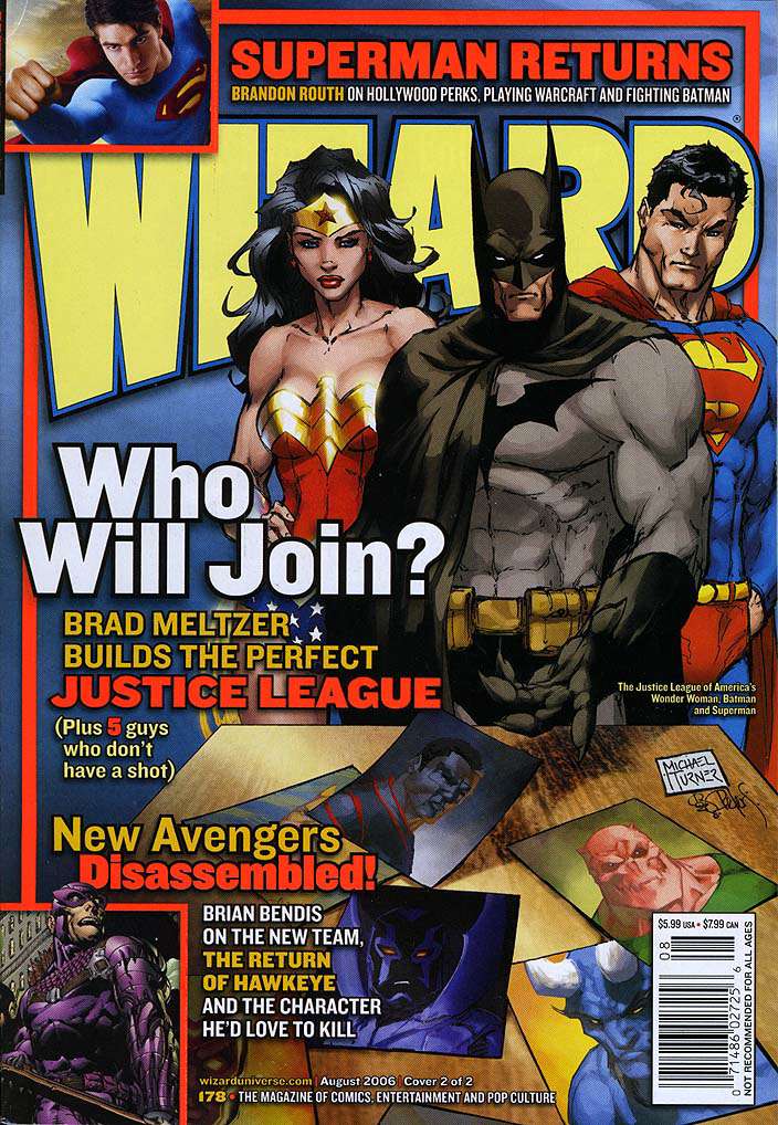 Wizard: The Comics Magazine #178 Variation B
