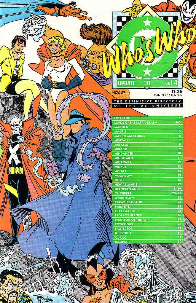 Who’s Who Update ’87 #4