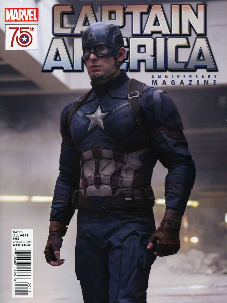 Captain America 75th Anniversary Magazine
