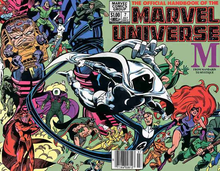 Official Handbook of the Marvel Universe (Vol. 1) #7