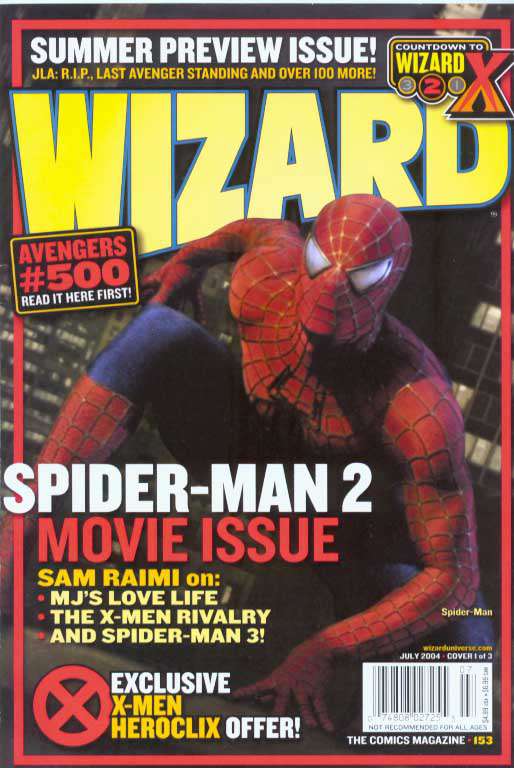 Wizard: The Comics Magazine #153 Variation A