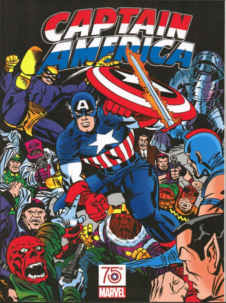 Captain America 75th Anniversary Magazine #1 Variation A
