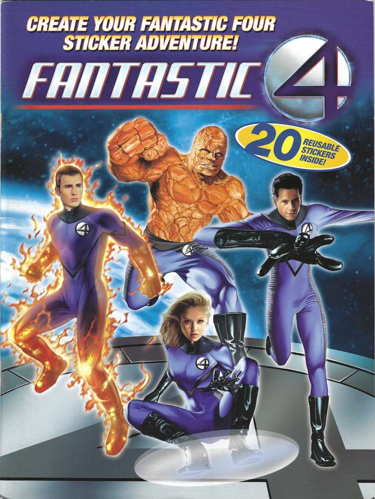 Fantastic Four Movie Sticker Book