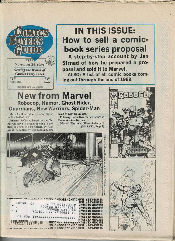 Comics Buyer’s Guide #836