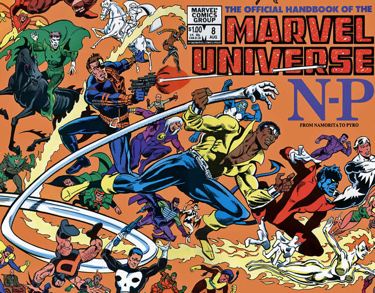 Official Handbook of the Marvel Universe (Vol. 1) #8