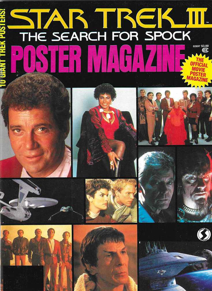 The Official Star Trek III: The Search for Spock Poster Magazine