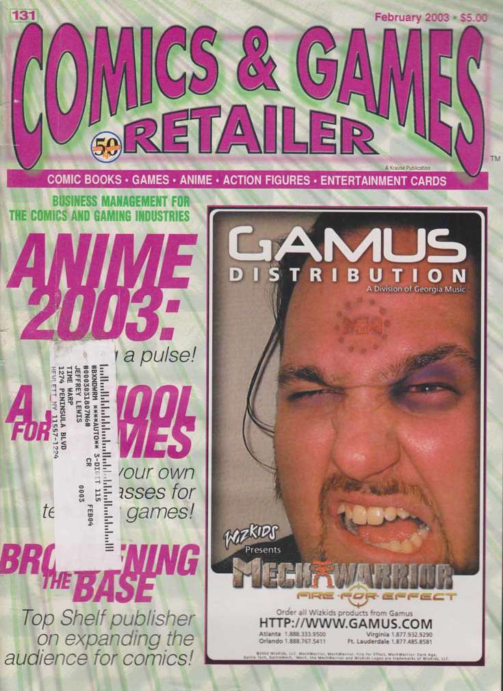 Comics & Games Retailer #131