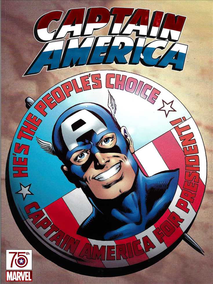 Captain America 75th Anniversary Magazine #1 Variation C