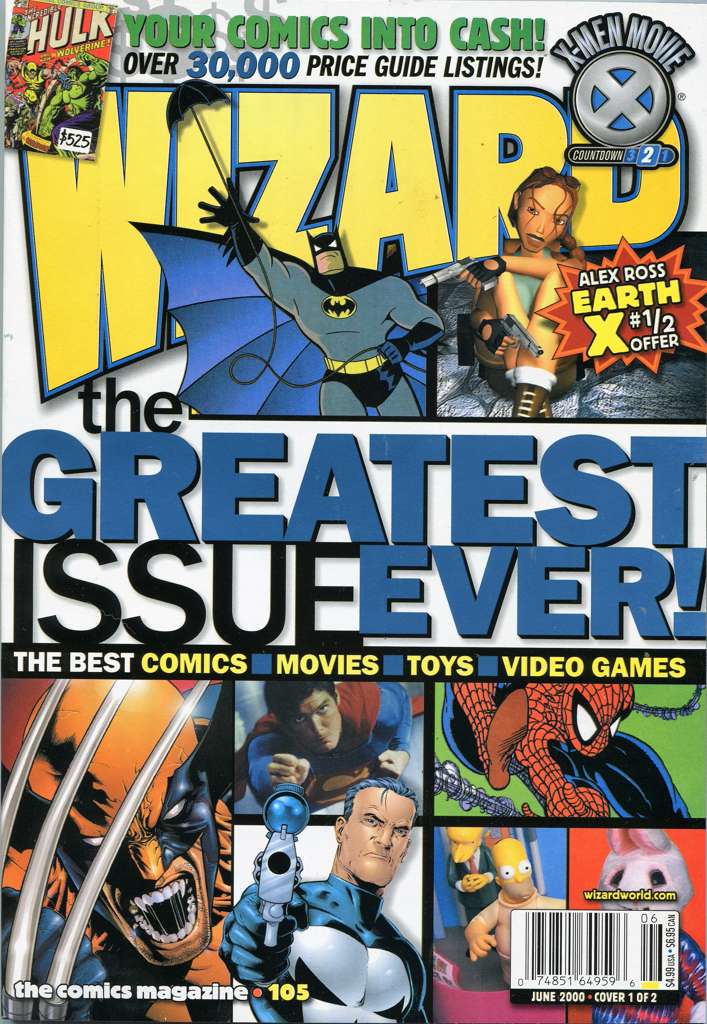 Wizard: The Comics Magazine #105 Variation A