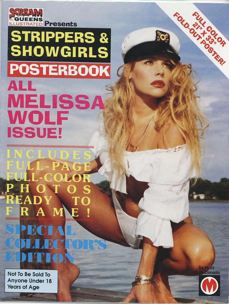 Scream Queens Illustrated Presents Strippers and Showgirls Posterbook