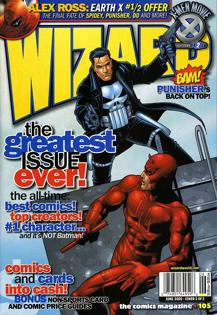 Wizard: The Comics Magazine #105 Variation B