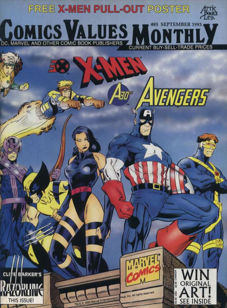 Comics Values Monthly #85