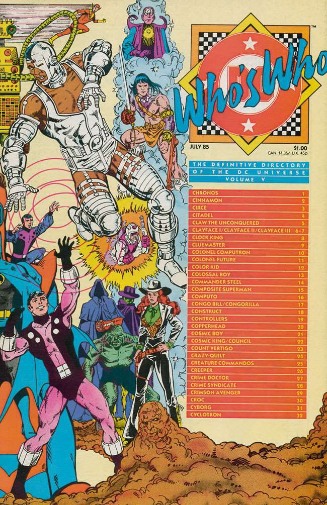 Who’s Who: The Definitive Directory of the DC Universe #5