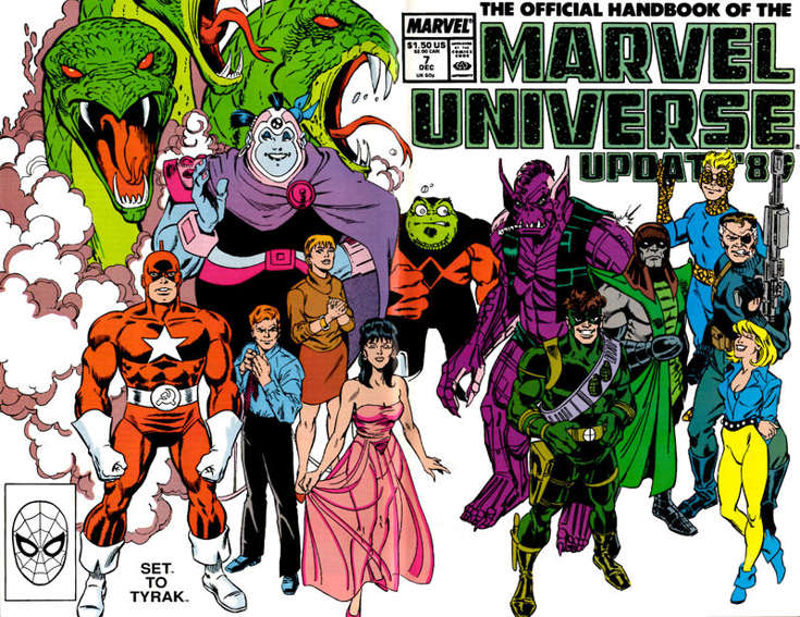 Official Handbook of the Marvel Universe (Vol. 3) #7
