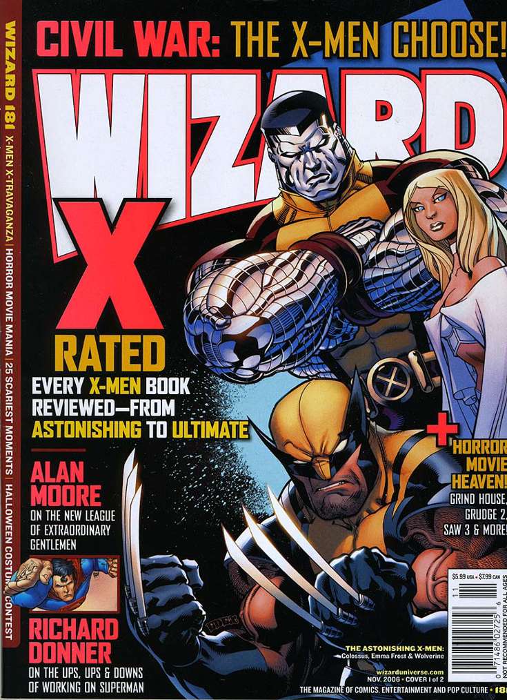 Wizard: The Comics Magazine #181 Variation A