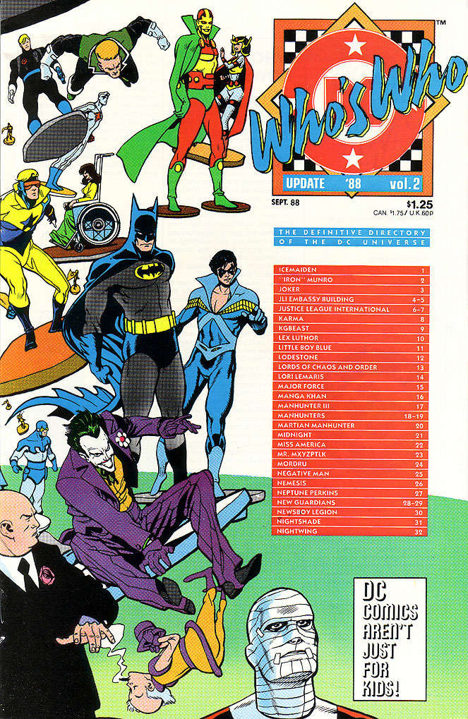 Who’s Who Update ’88 #2