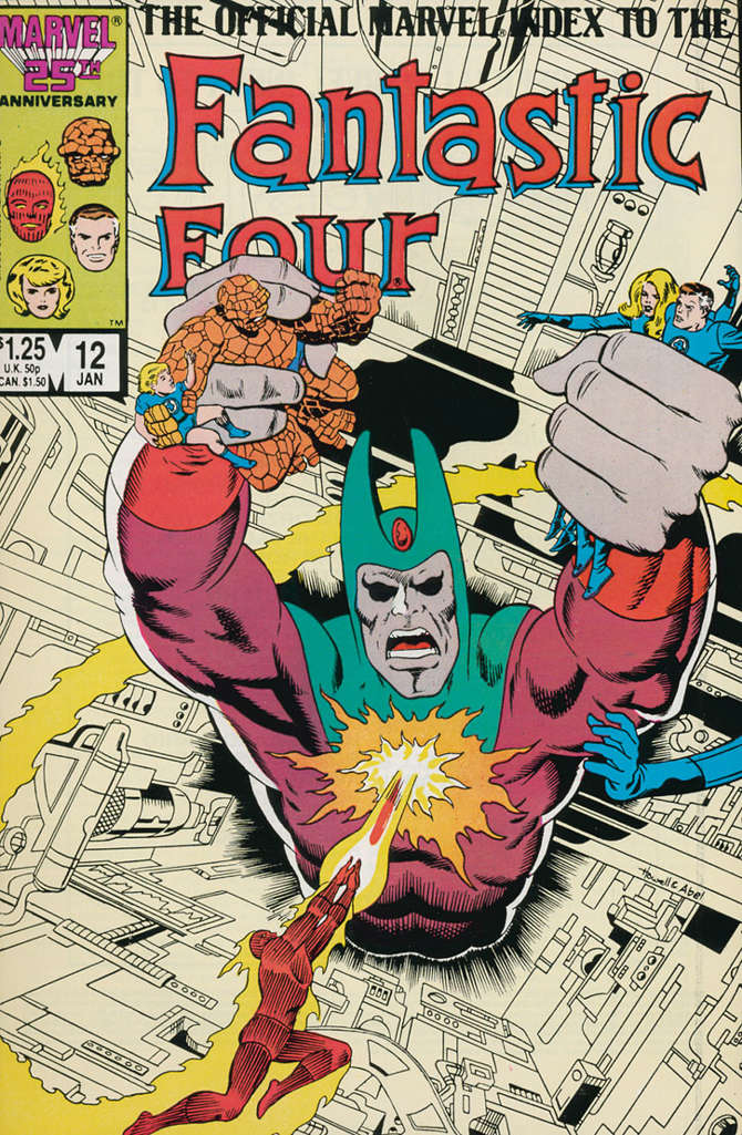 Official Marvel Index to the Fantastic Four #12