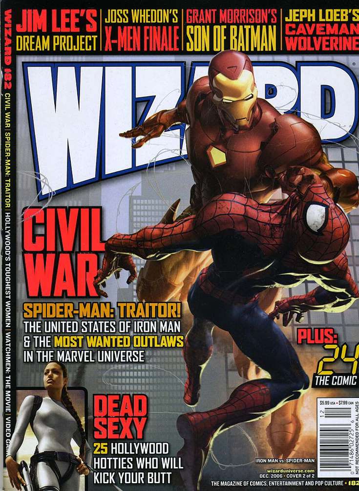 Wizard: The Comics Magazine #182 Variation B