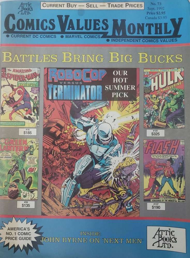 Comics Values Monthly #73