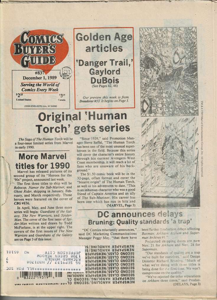 Comics Buyer’s Guide #837