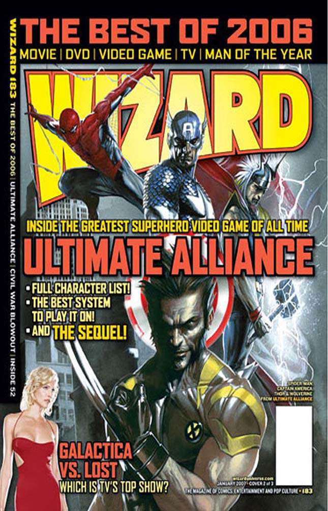 Wizard: The Comics Magazine #183 Variation A