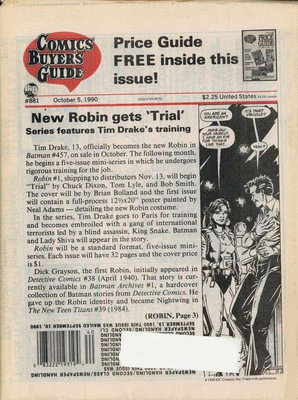 Comics Buyer’s Guide #881