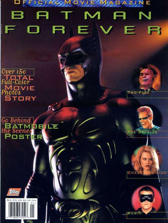 Batman Forever Official Movie Magazine