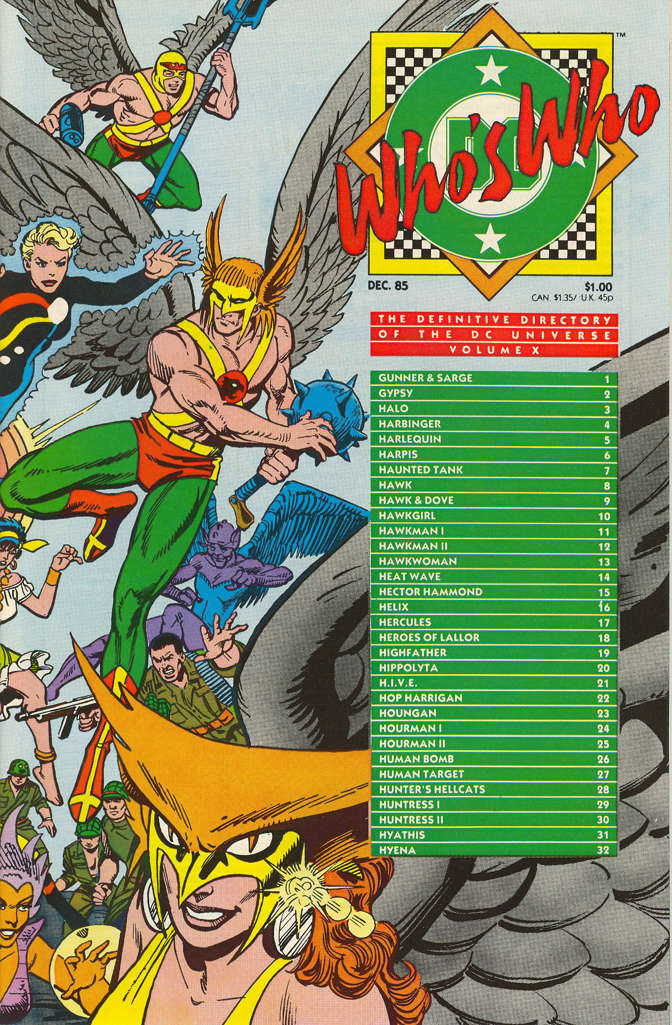 Who’s Who: The Definitive Directory of the DC Universe #10