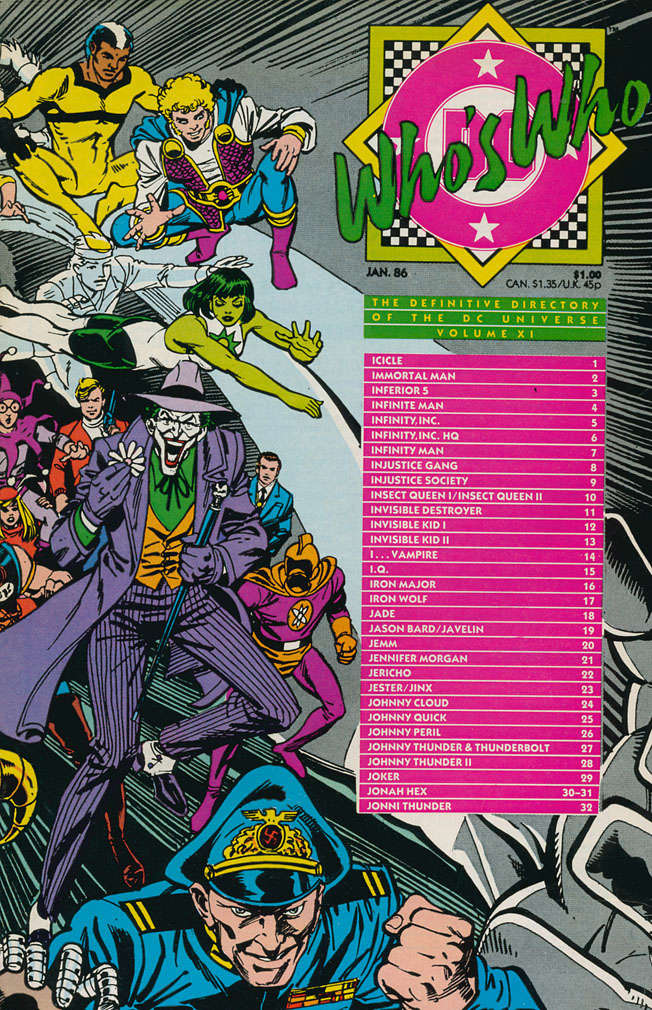 Who’s Who: The Definitive Directory of the DC Universe #11