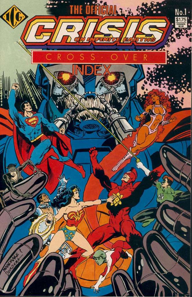 The Official Crisis on Infinite Earths Crossover Index