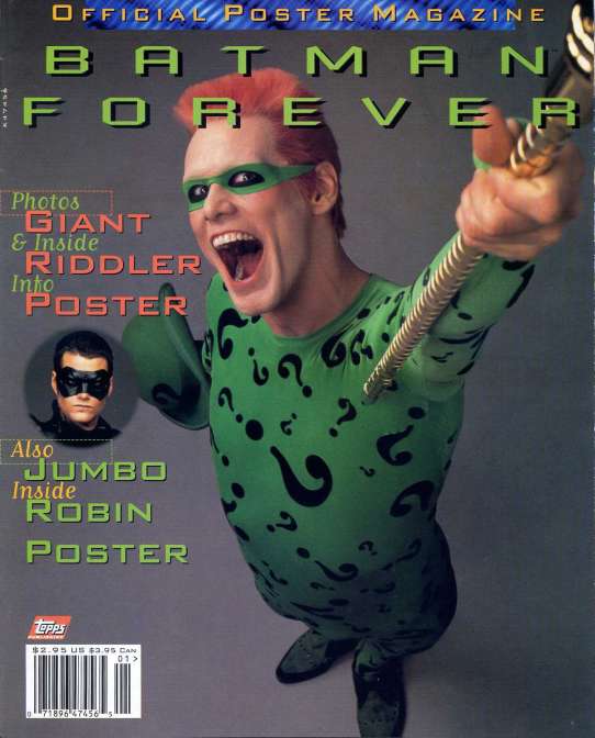 Batman Forever Poster Magazine