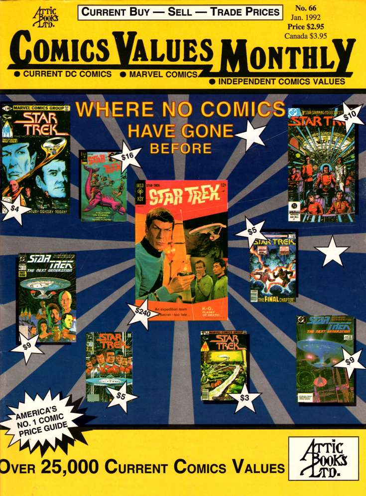 Comics Values Monthly #66