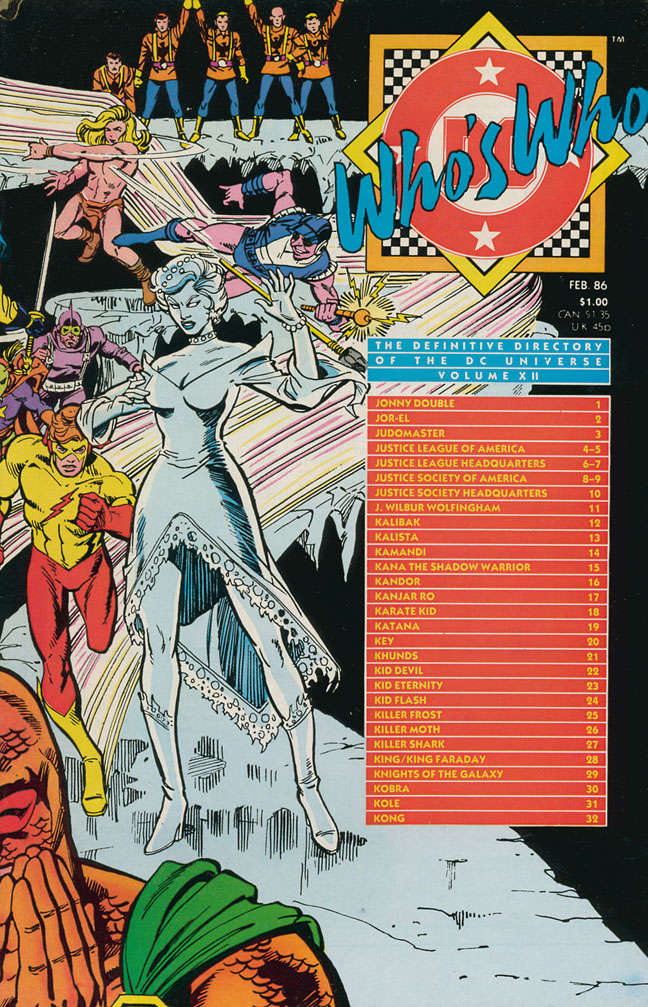 Who’s Who: The Definitive Directory of the DC Universe #12