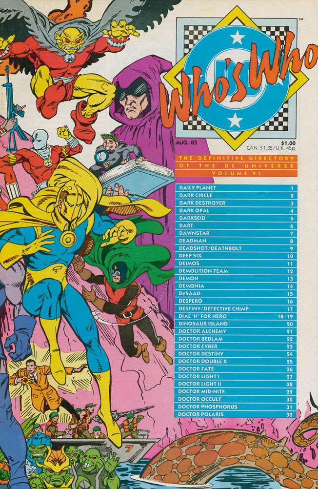 Who’s Who: The Definitive Directory of the DC Universe #6