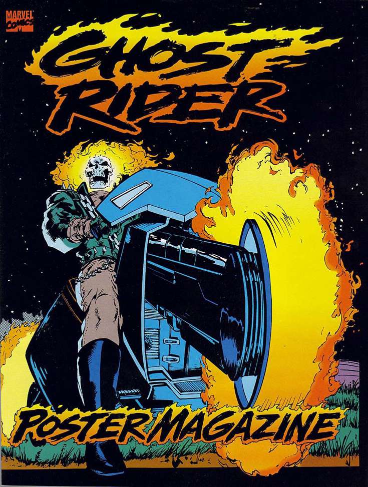 Ghost Rider Poster Magazine