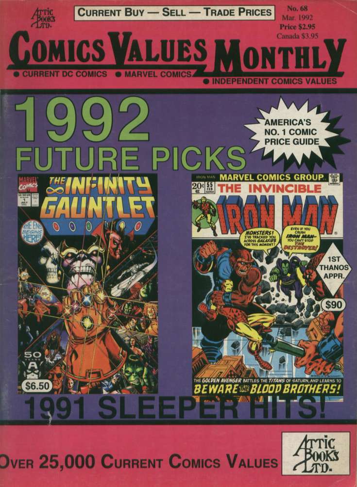 Comics Values Monthly #68