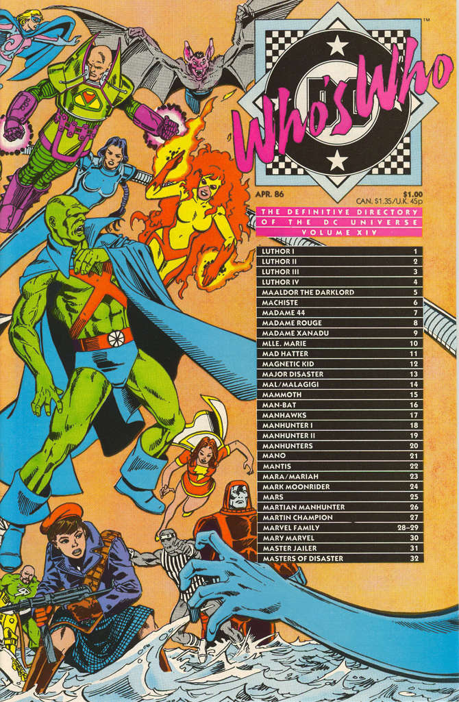 Who’s Who: The Definitive Directory of the DC Universe #14