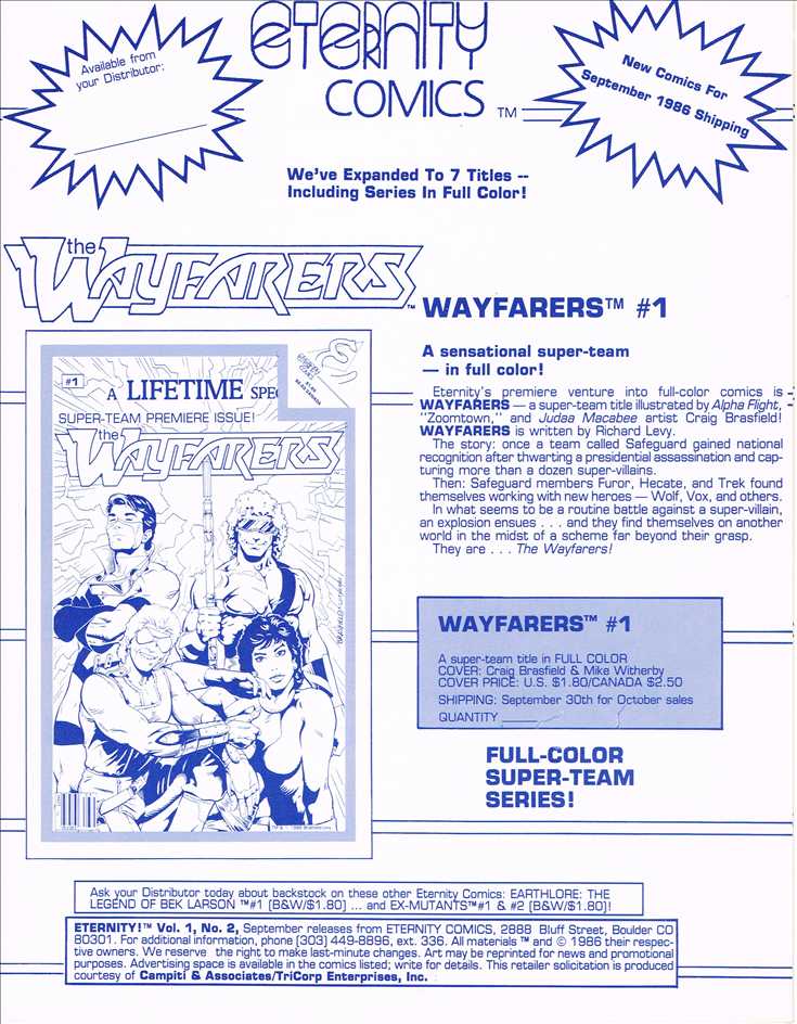Eternity Comics #198609
