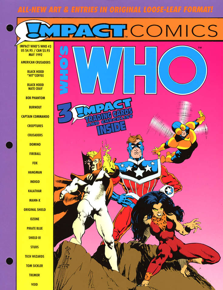 Impact Comics Who’s Who #3