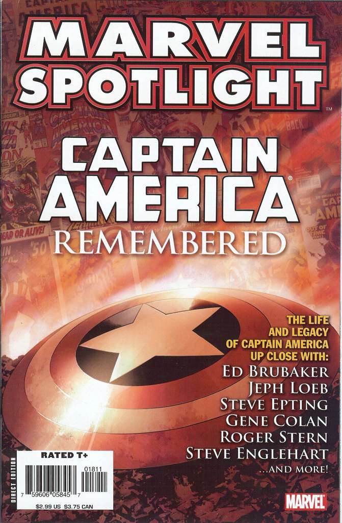 Marvel Spotlight: Captain America Remembered #1